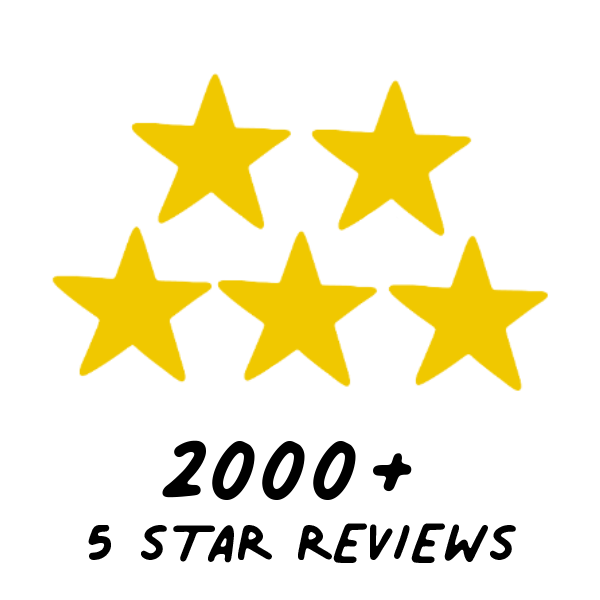5 star reviews