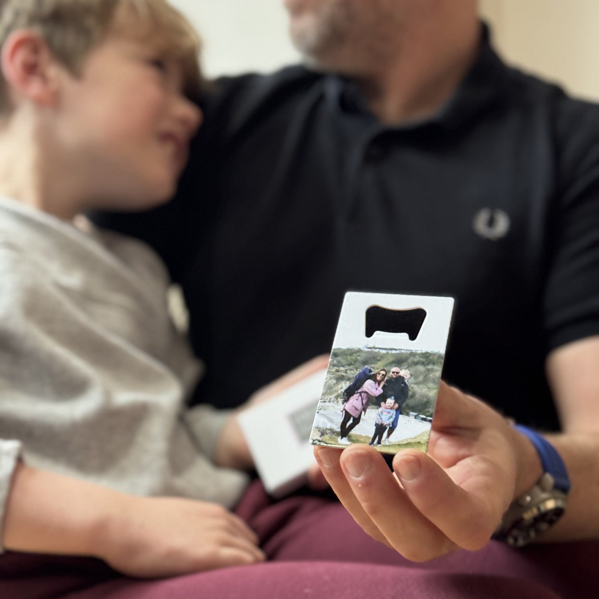 Fathers Day Wallet Bottle Opener with Your Photo