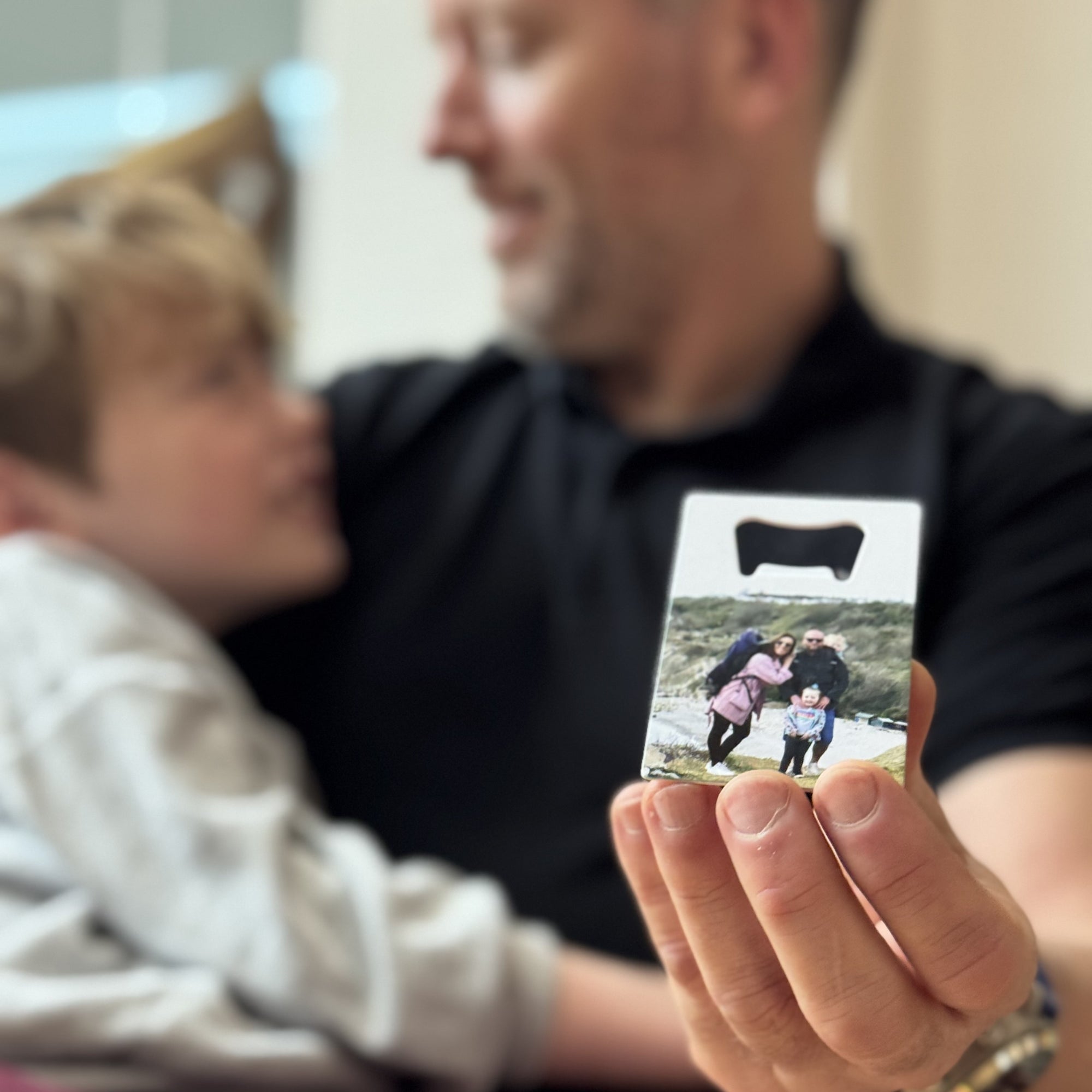Fathers Day Wallet Bottle Opener with Your Photo