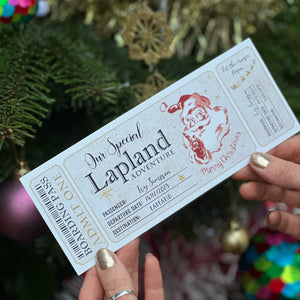 Lapland Personalised Boarding Pass