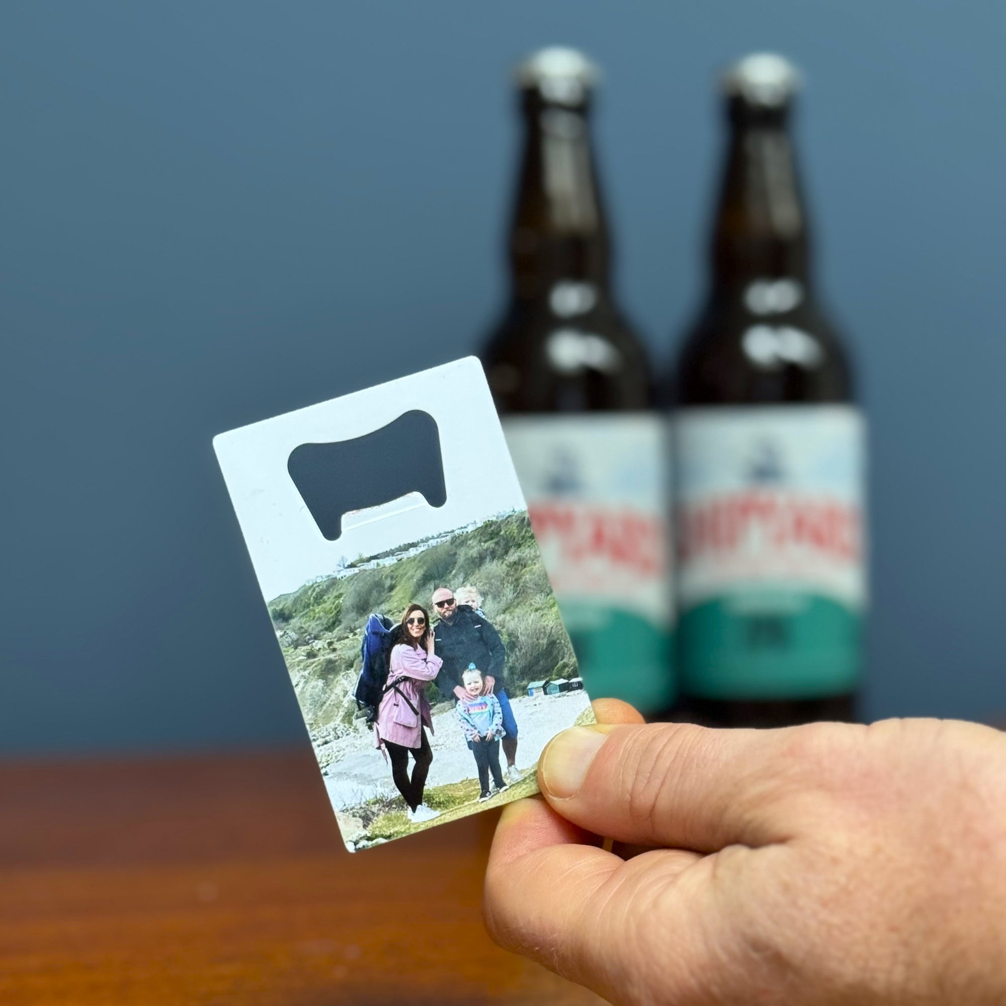 Fathers Day Wallet Bottle Opener with Your Photo