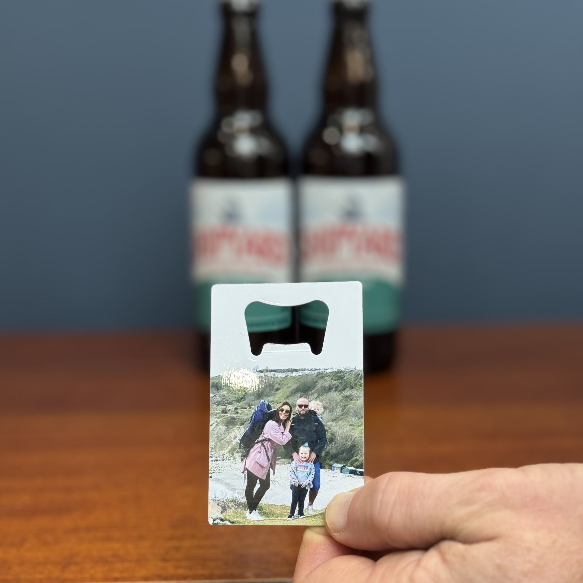 Fathers Day Wallet Bottle Opener with Your Photo