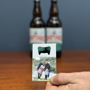 Fathers Day Wallet Bottle Opener with Your Photo