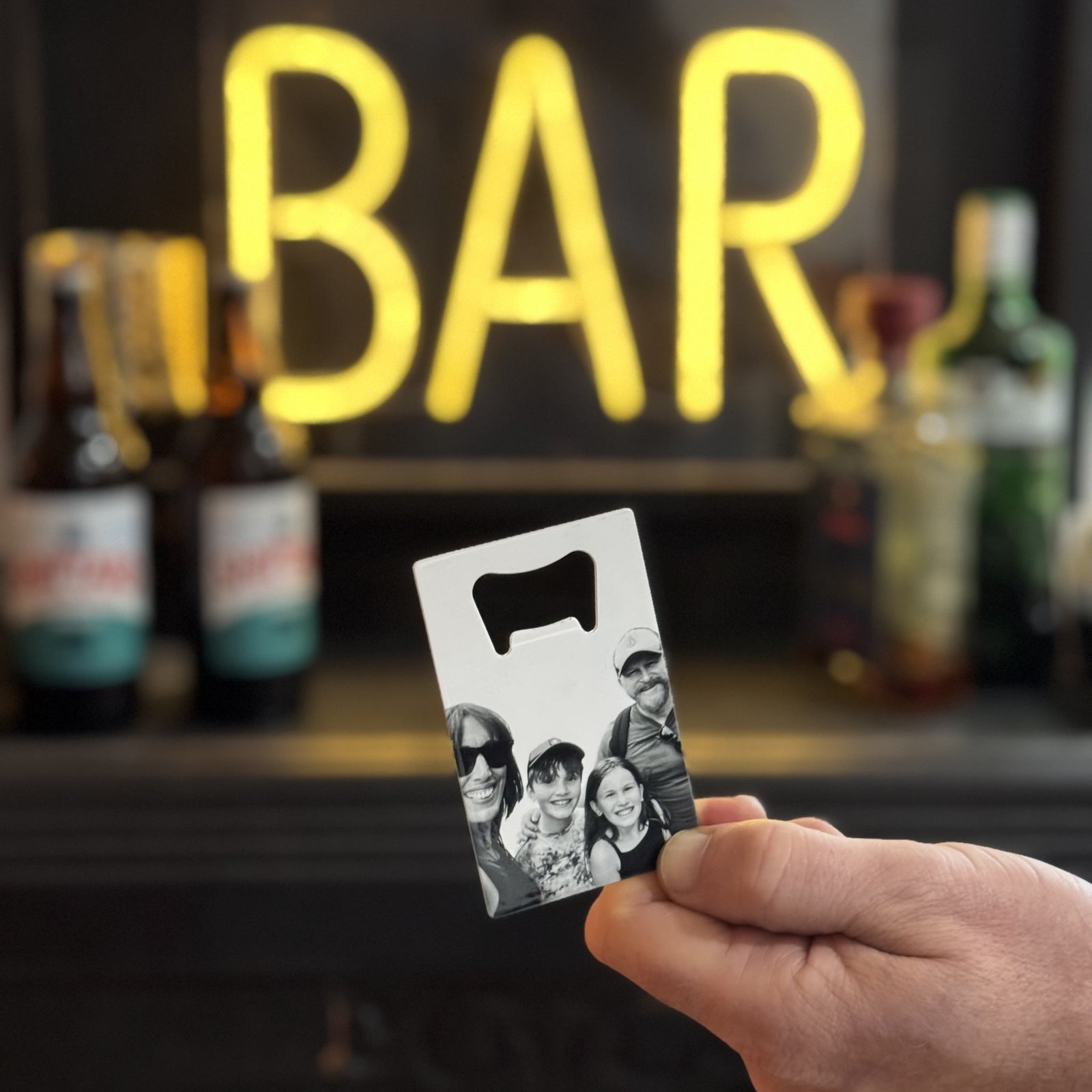 Fathers Day Wallet Bottle Opener with Your Photo