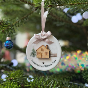 New Home Christmas Personalised Decoration