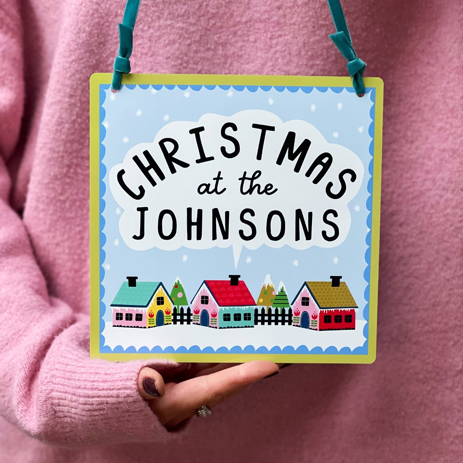 Christmas At The…Winter Wonderland Metal Sign