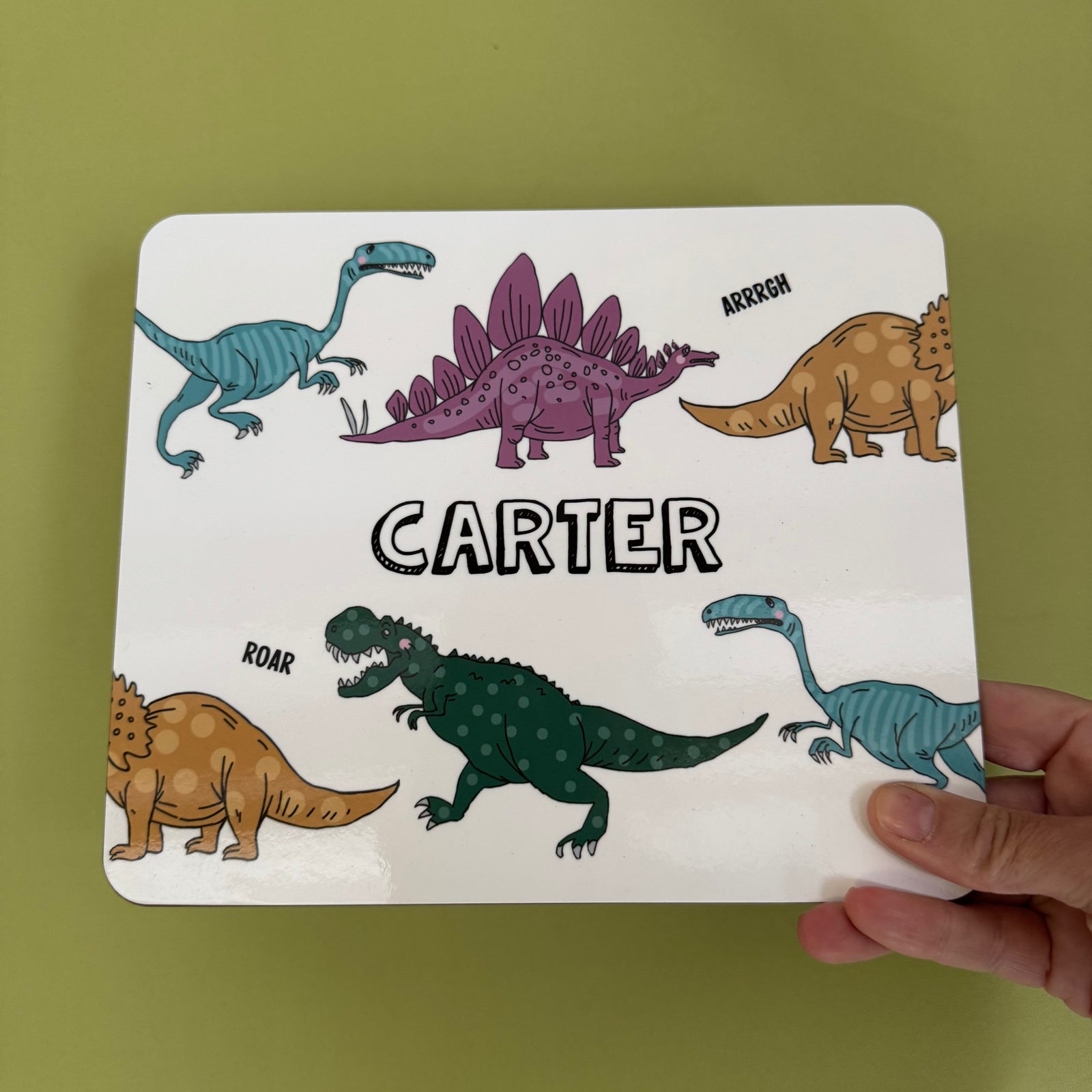 CARTER - Dinosaur Placemat