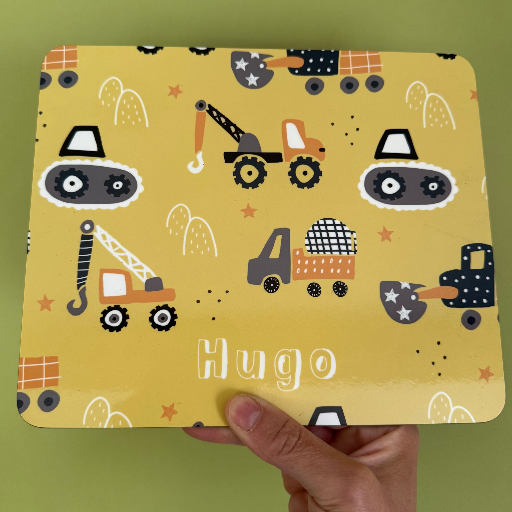 HUGO - Construction Vehicles Placemat
