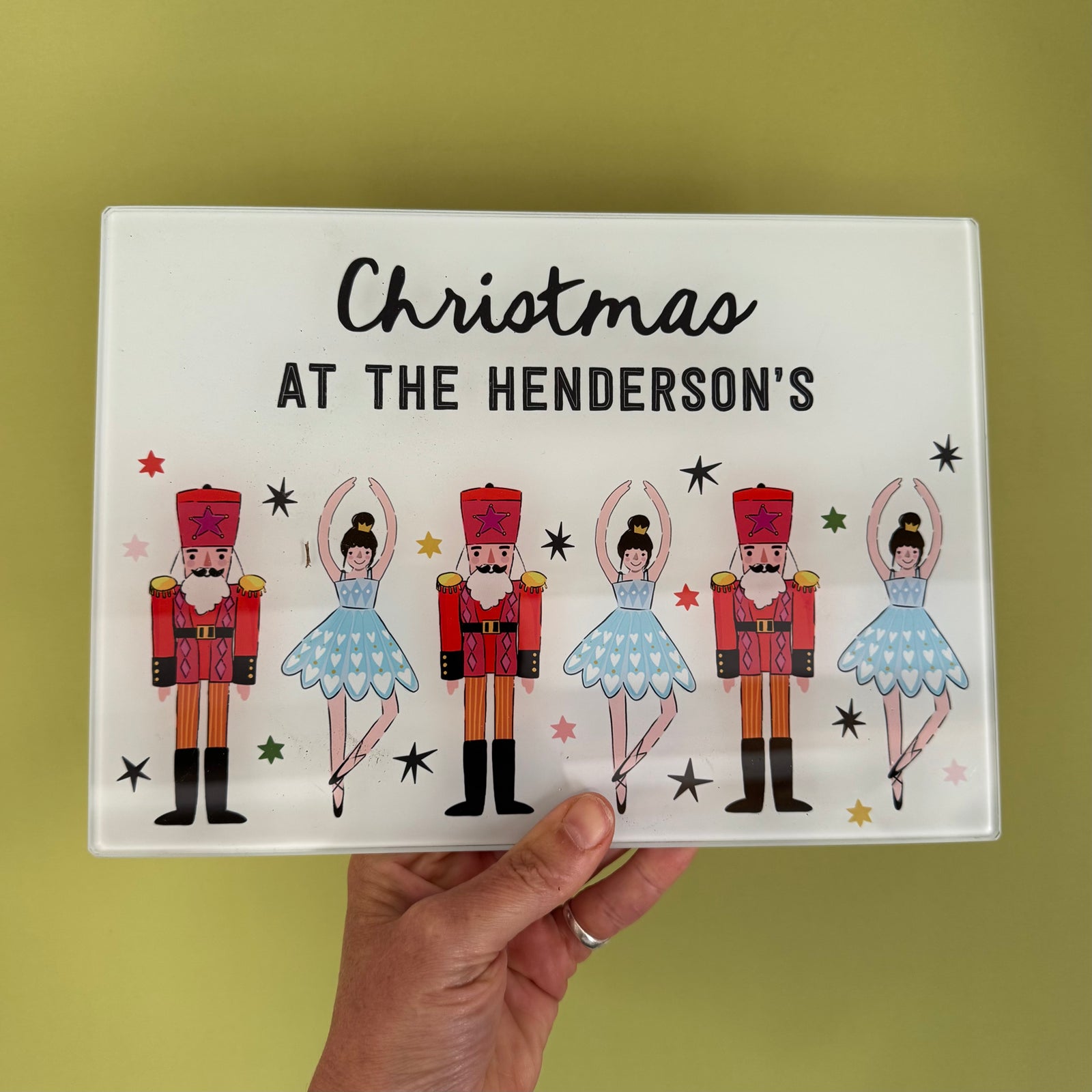 Henderson - Christmas at the Henderson’s Serving board/centre Piece