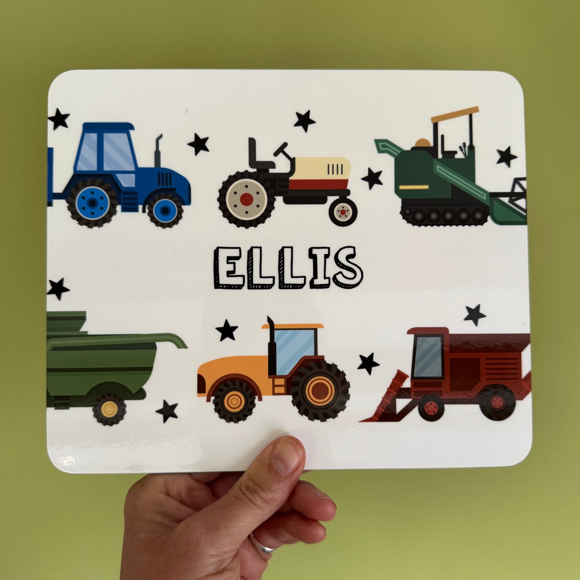 ELLIS - Tractors and Trailers Placemat