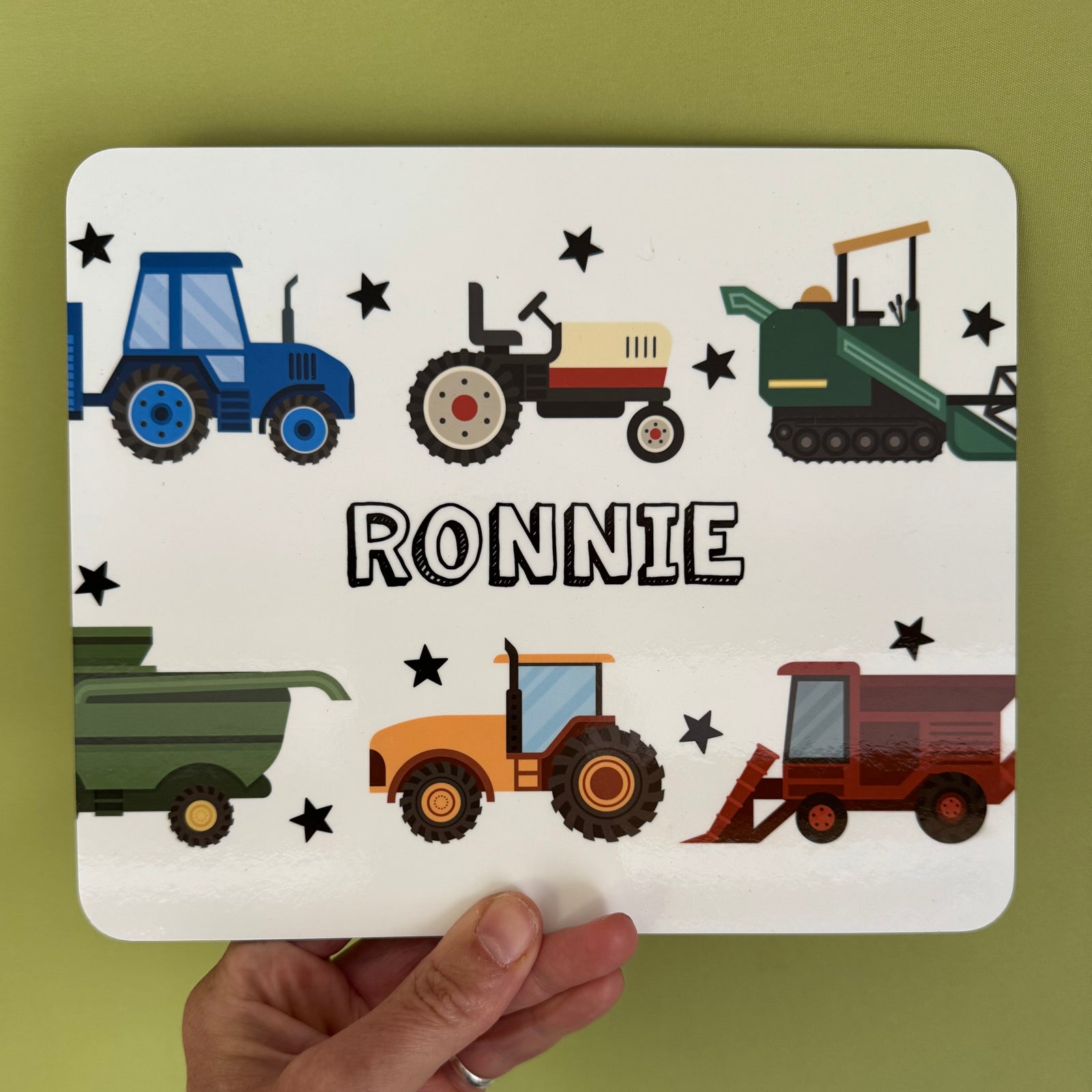 RONNIE - Tractors & Trailers Placemat
