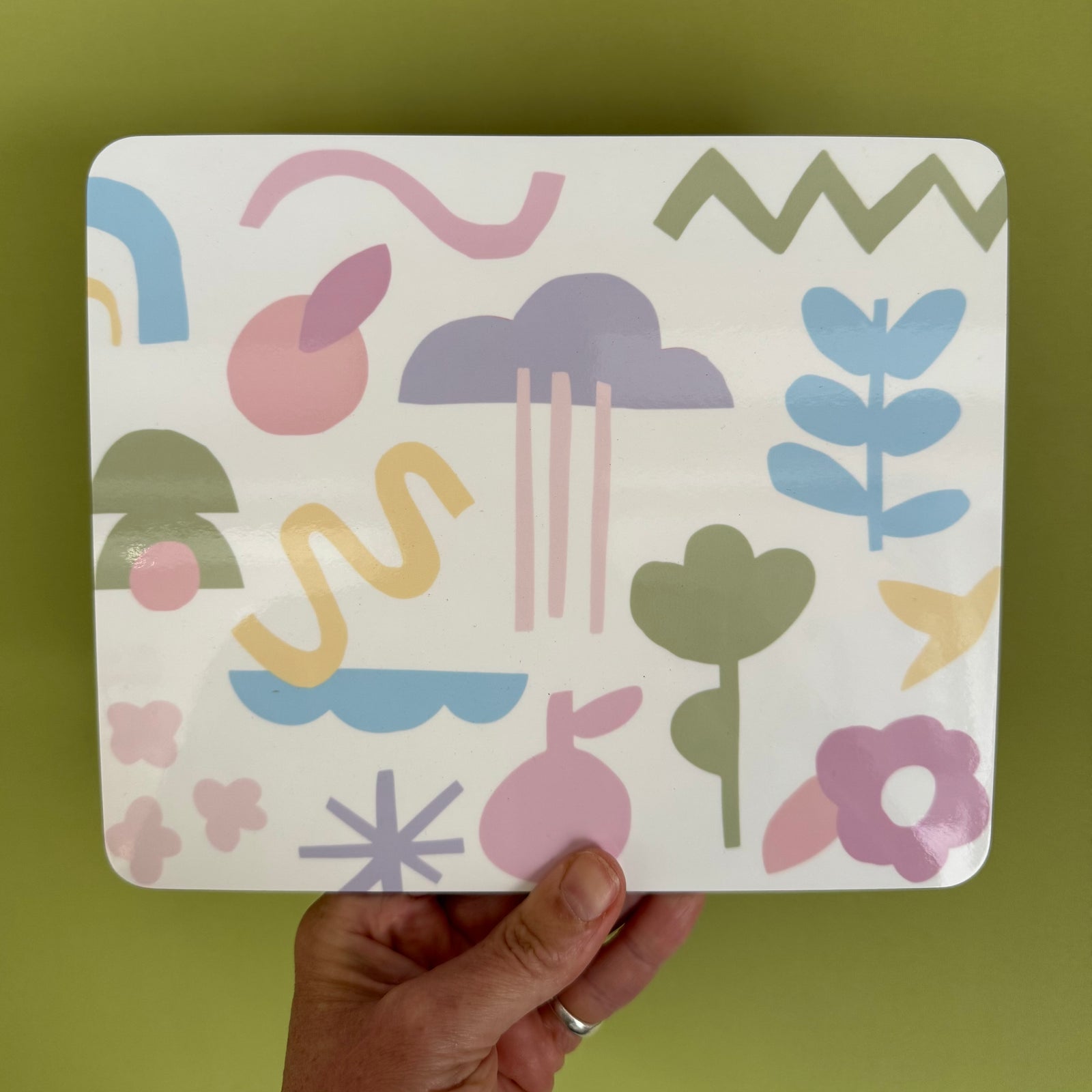 Abstract Pastels Placemat