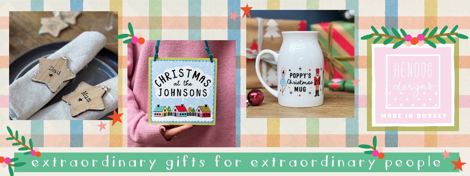 Hendog Designs Christmas Main Banner