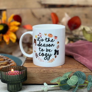 Luxury Thanksgiving / Fall / Autumn Bone China Mug