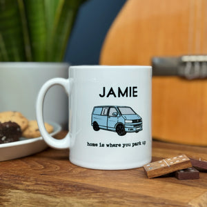 New Campervan China Mug
