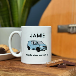 New Campervan China Mug