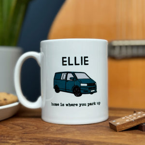 New Campervan China Mug