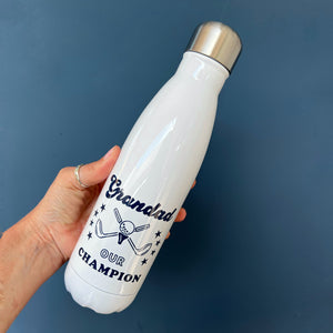 Personalised Golf Champion Thermal Water Bottle