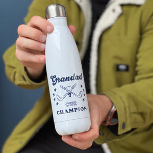 Personalised Golf Champion Thermal Water Bottle