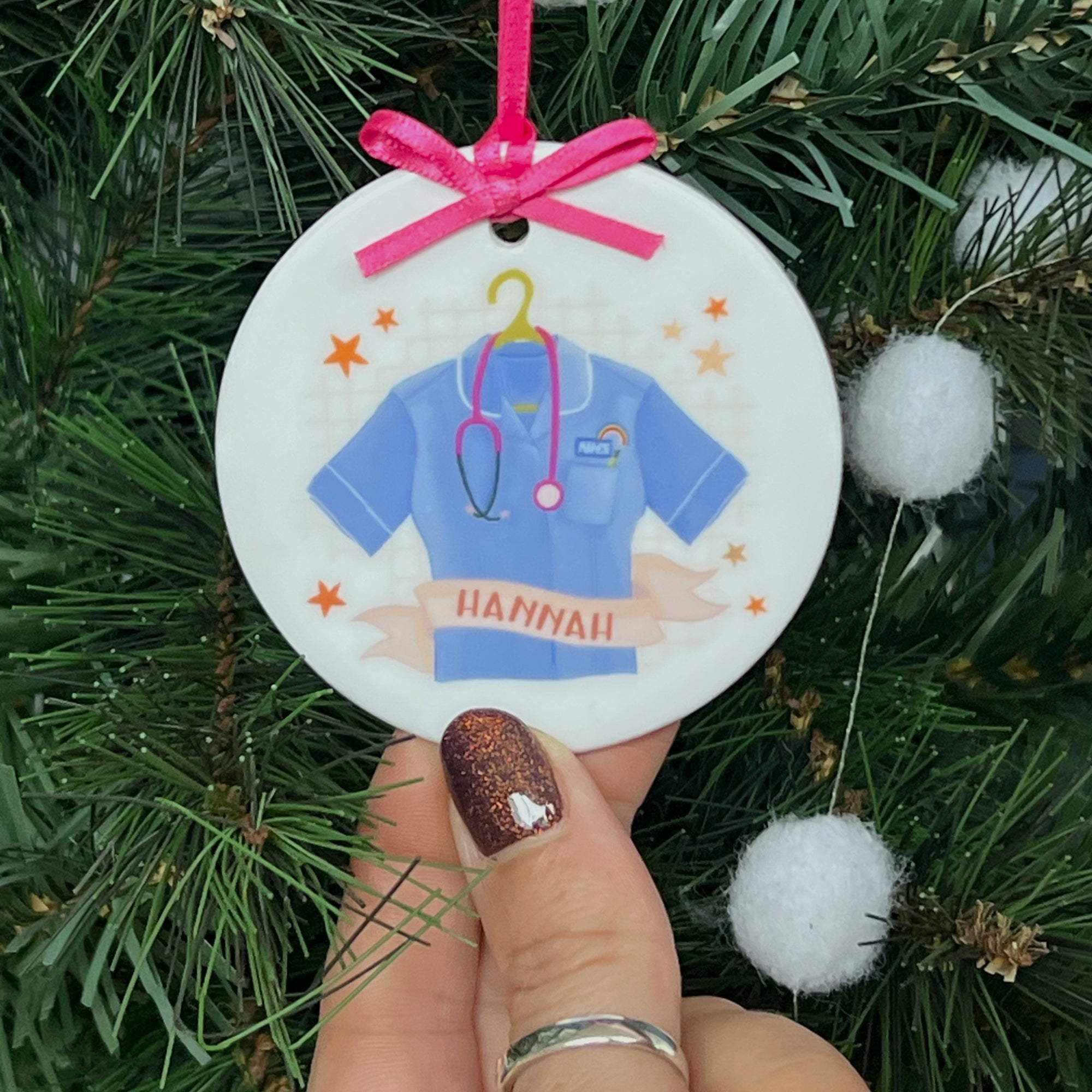 Nurses Christmas Tree Decoration