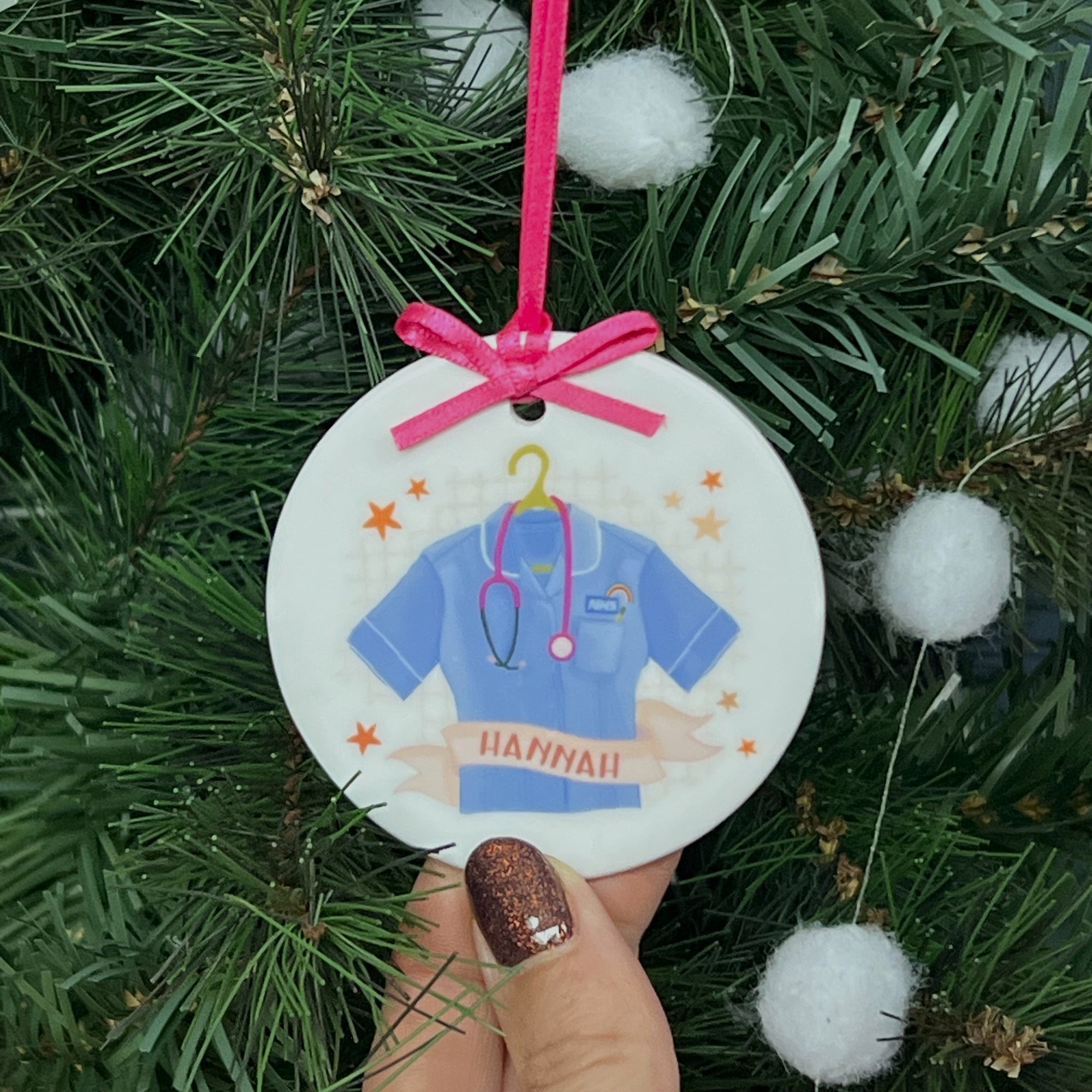 Nurses Christmas Tree Decoration