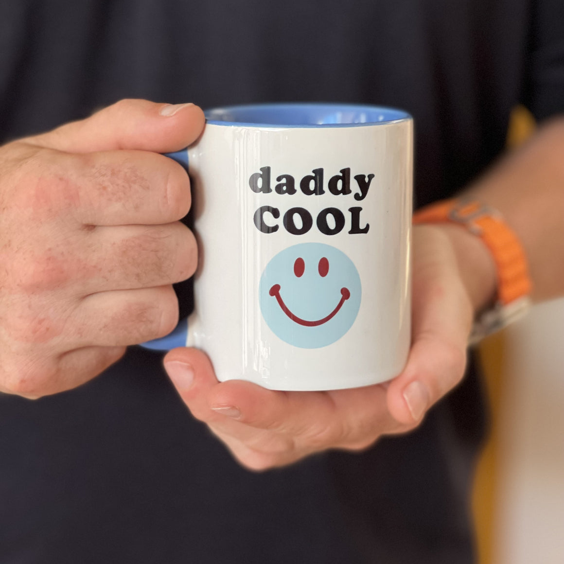 Daddy Cool China Mug - Blue