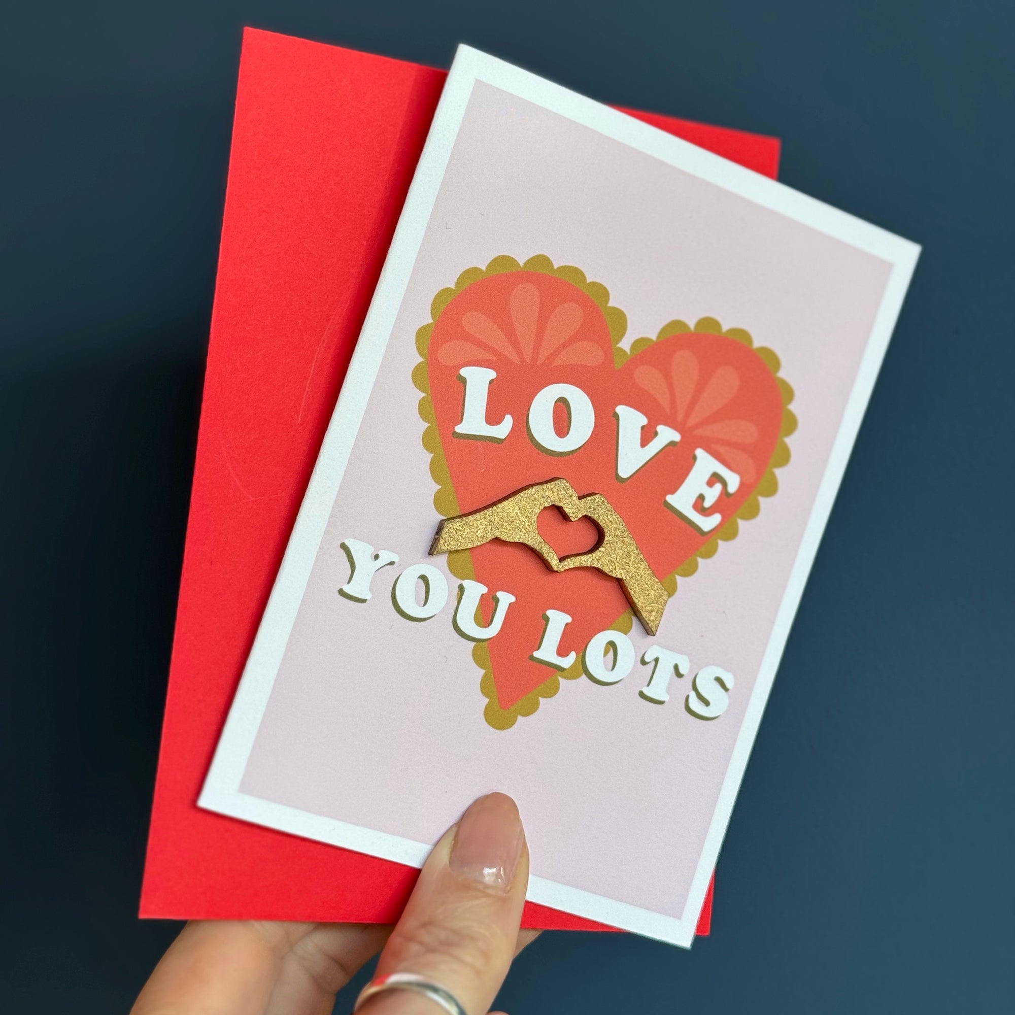 love you lots card