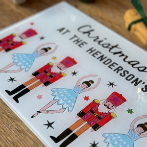 Christmas Serving/Chopping Board Nutcracker Design