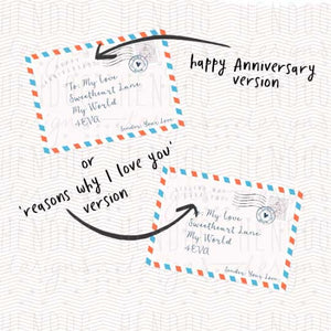 example of love letter boxes