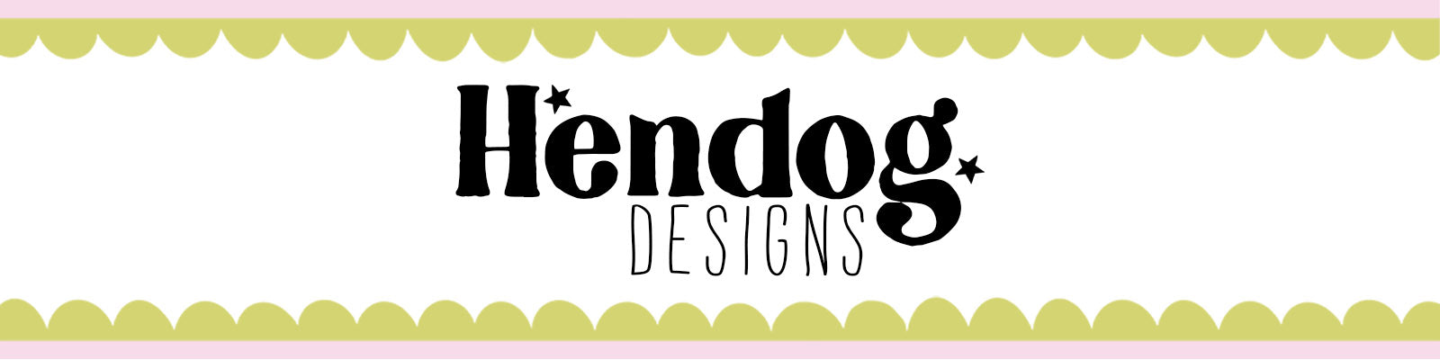 Hendog Design text logo banner