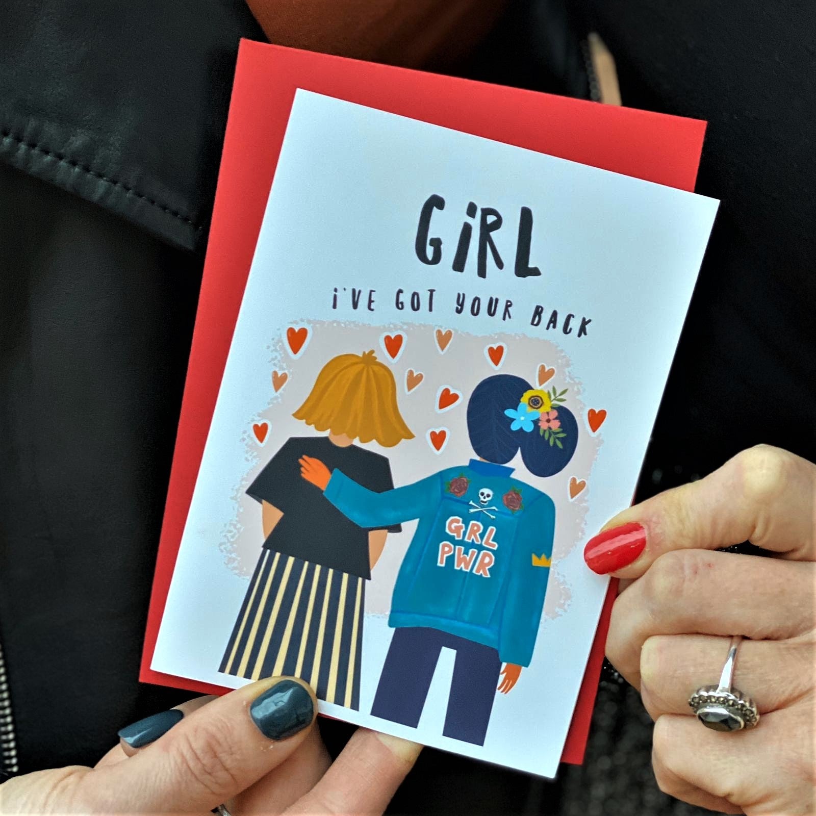 Girl I've Got Your Back Card