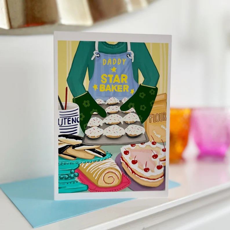 Star Baker Greeting Card