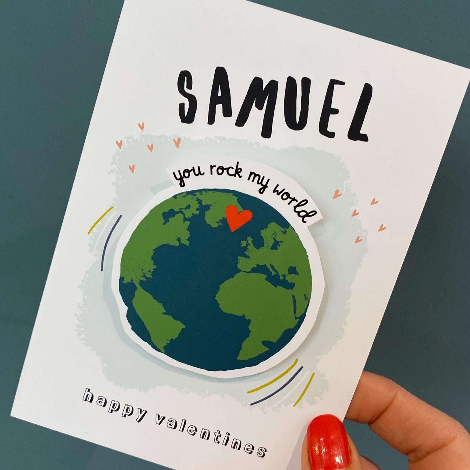 You Rock My World Card