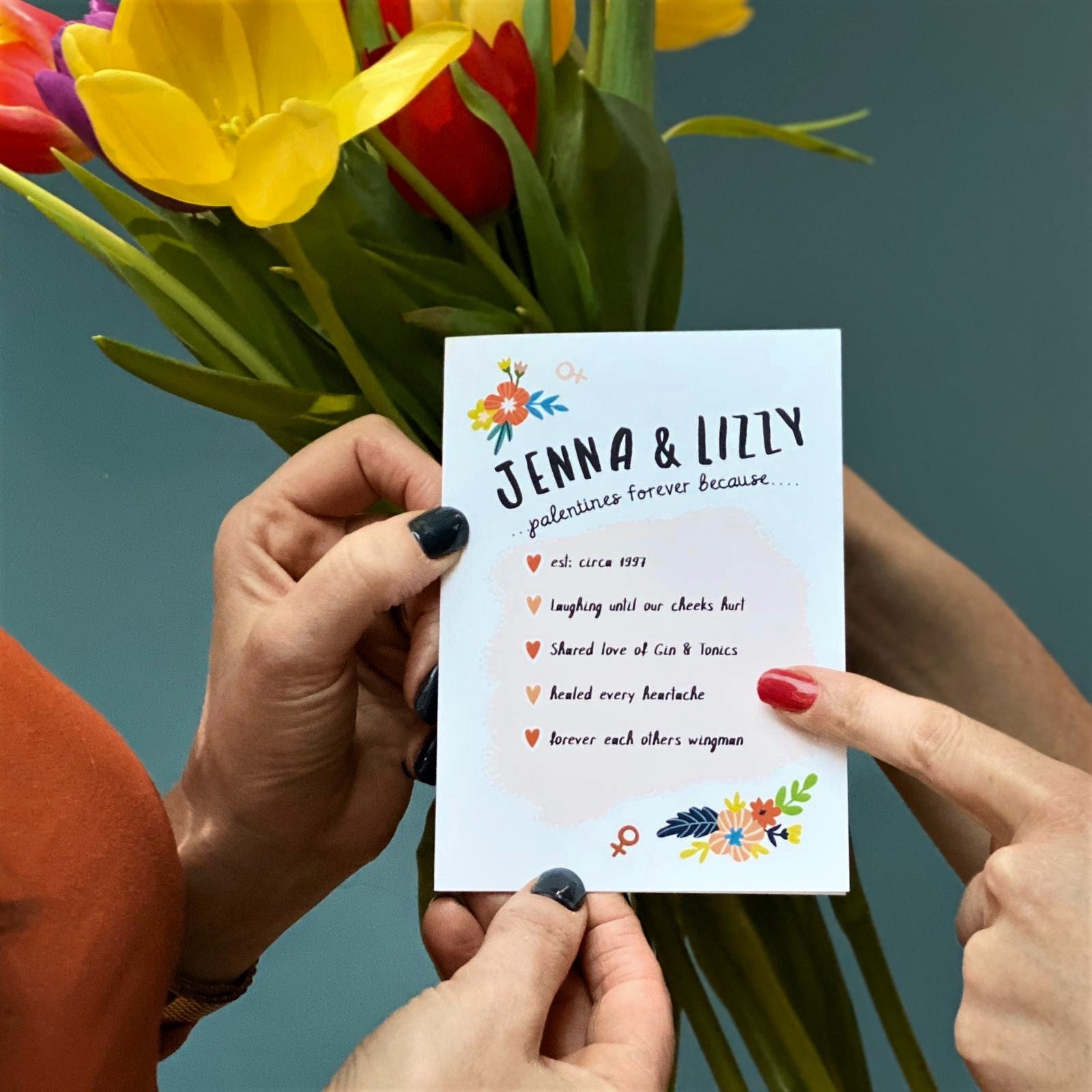 Palentines Forever Card