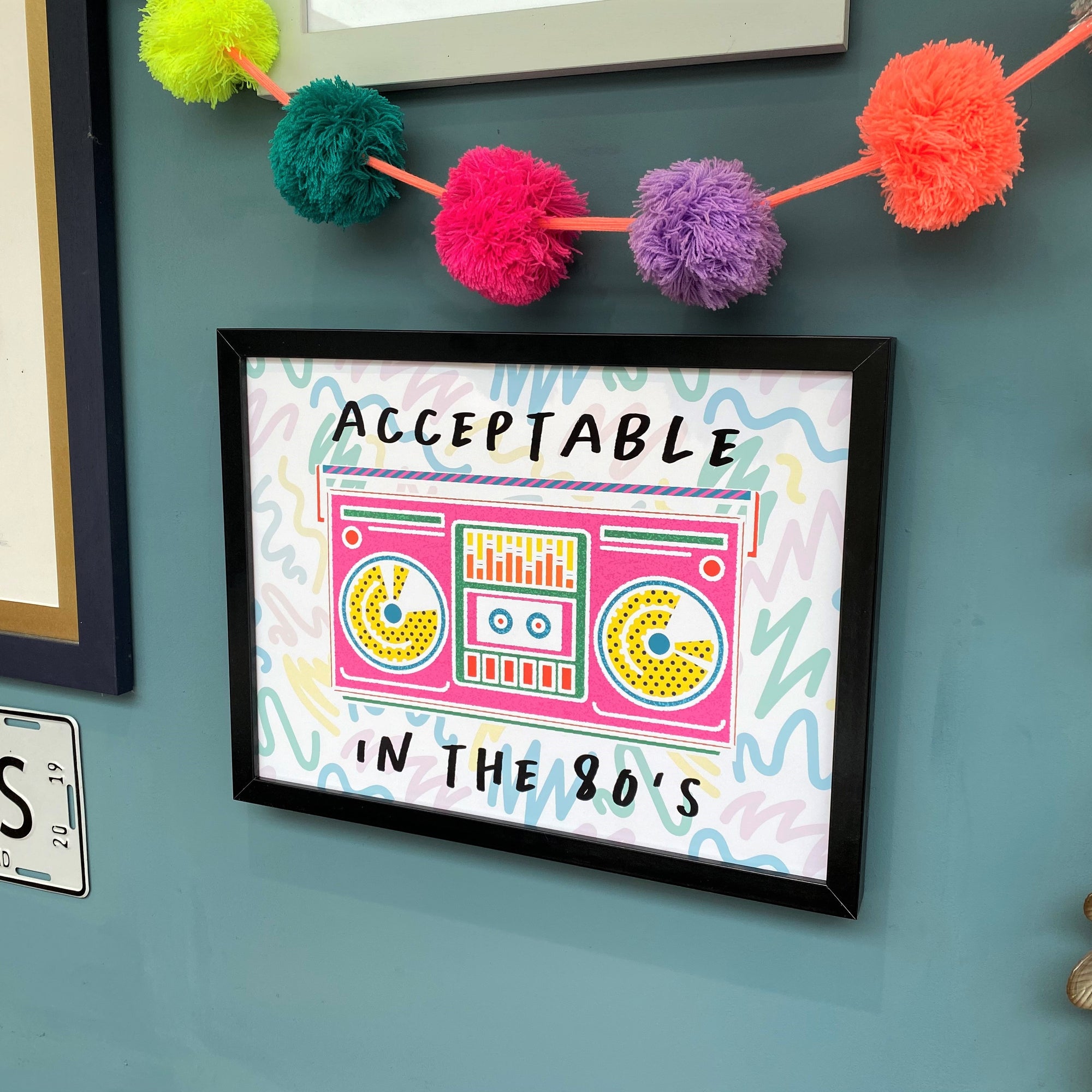 Acceptable in the 80s Print