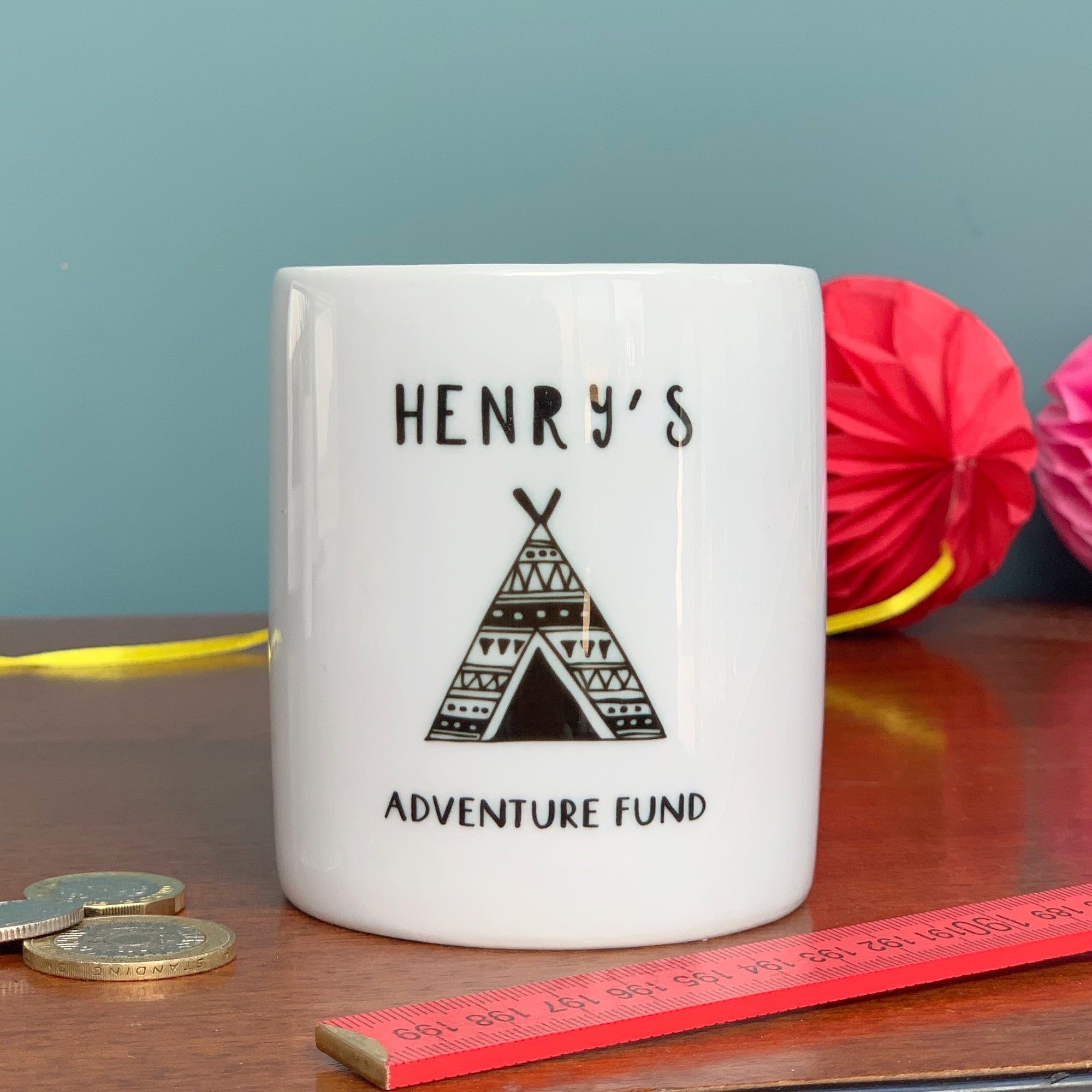 Adventure Fund Teepee Money Box 