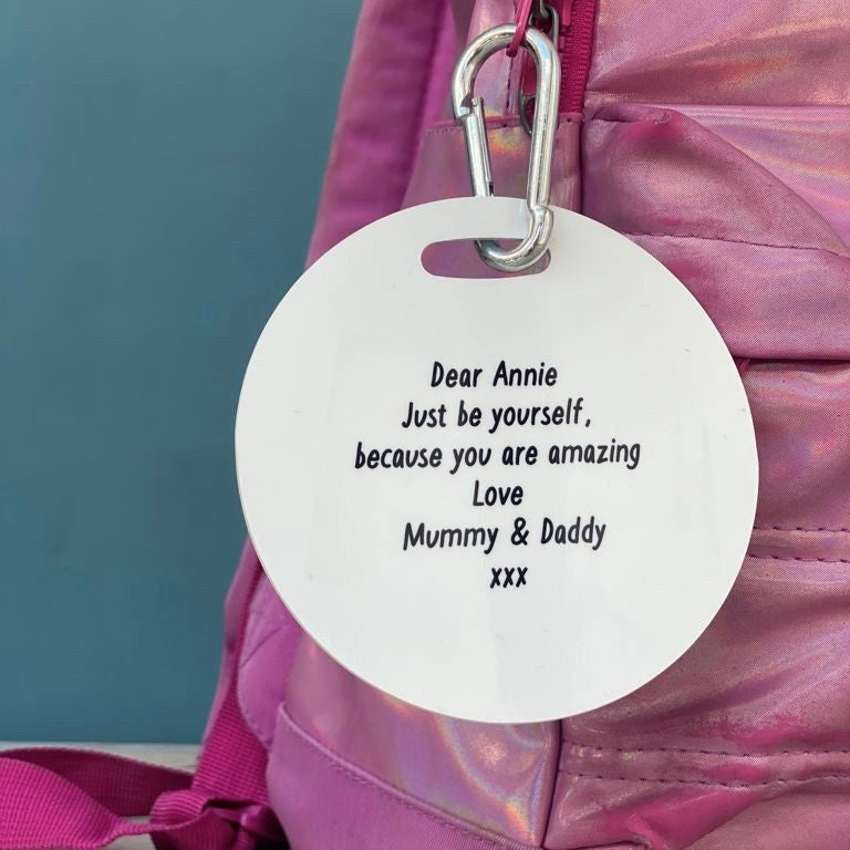 Dream Big Cloud and Rainbow Bag Tags