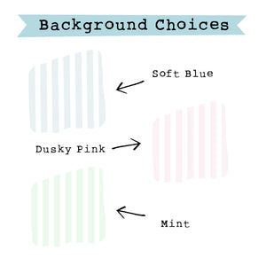 Background choices for personalised Dog Christmas cards 