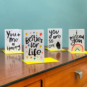 Multi Pack Of Feel Good Back To School Mini Cards