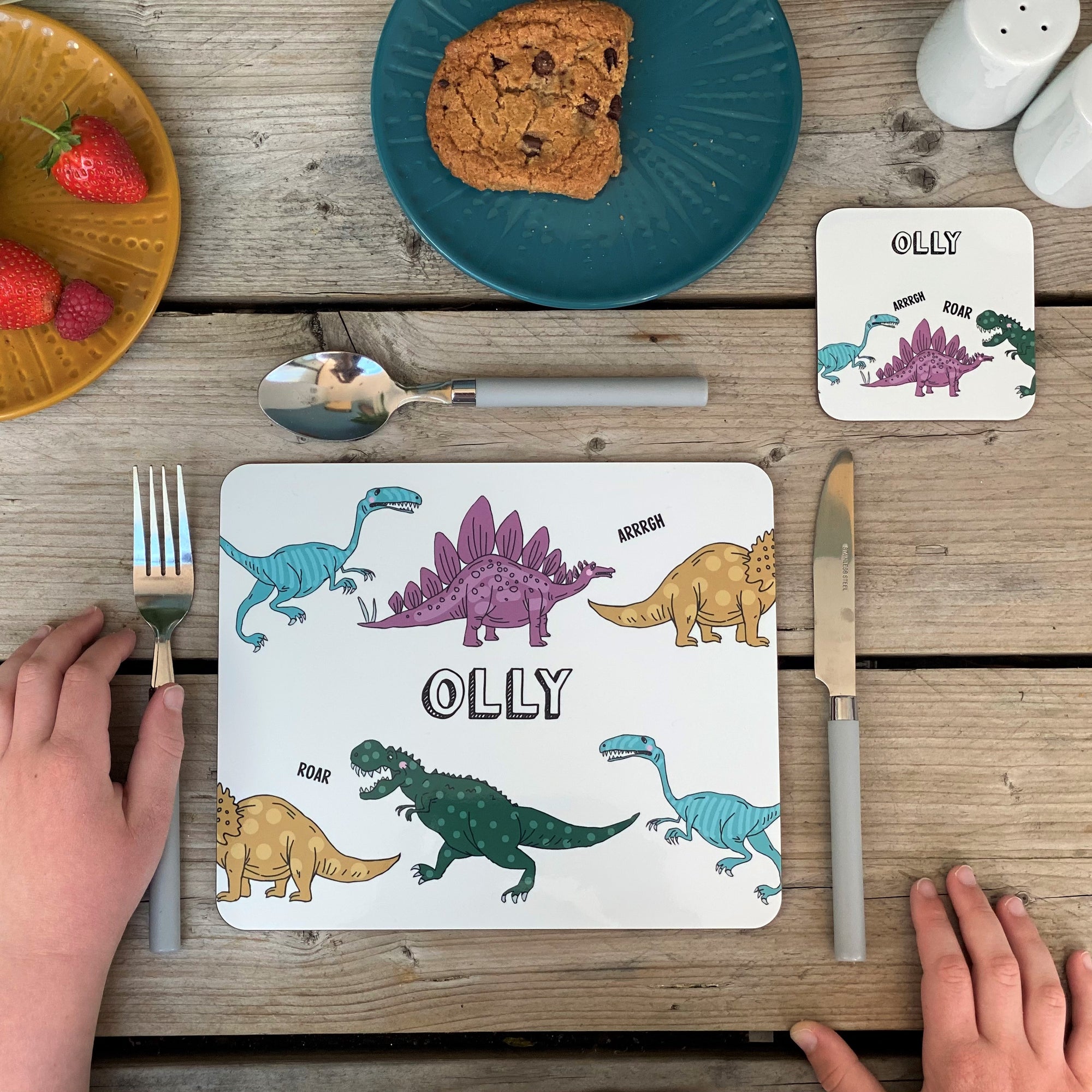 Dinosaur Placemat - Hendog Designs