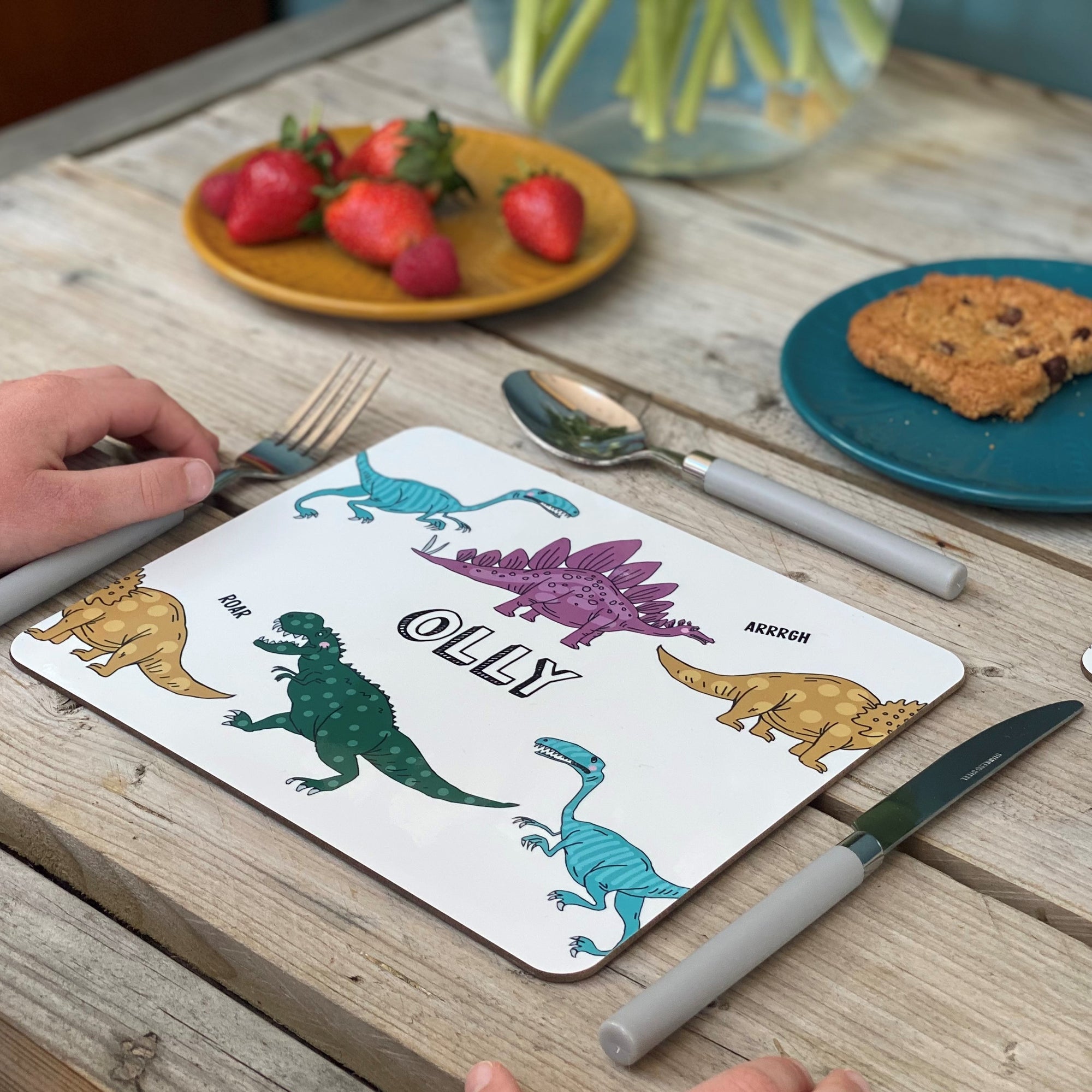 Dinosaur Placemat - Hendog Designs