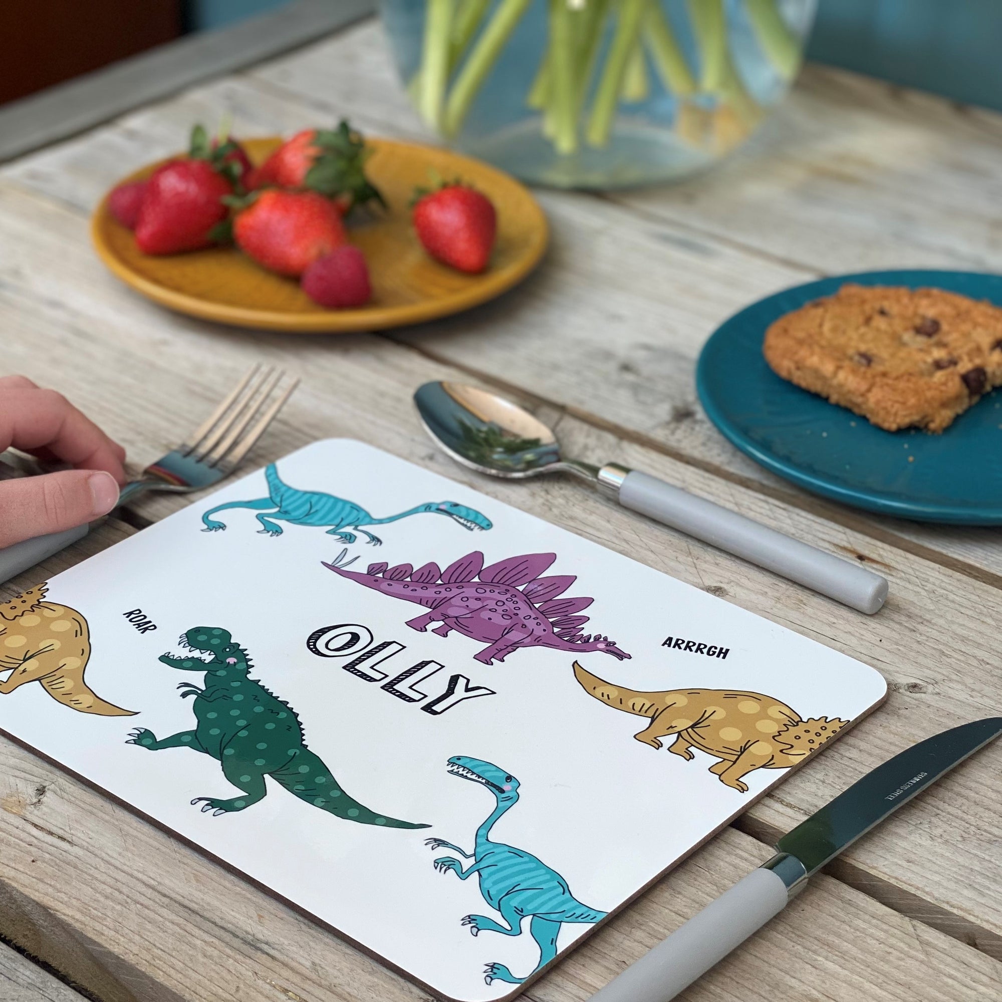 Dinosaur Placemat - Hendog Designs