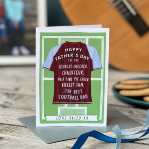 Father's Day Football Card