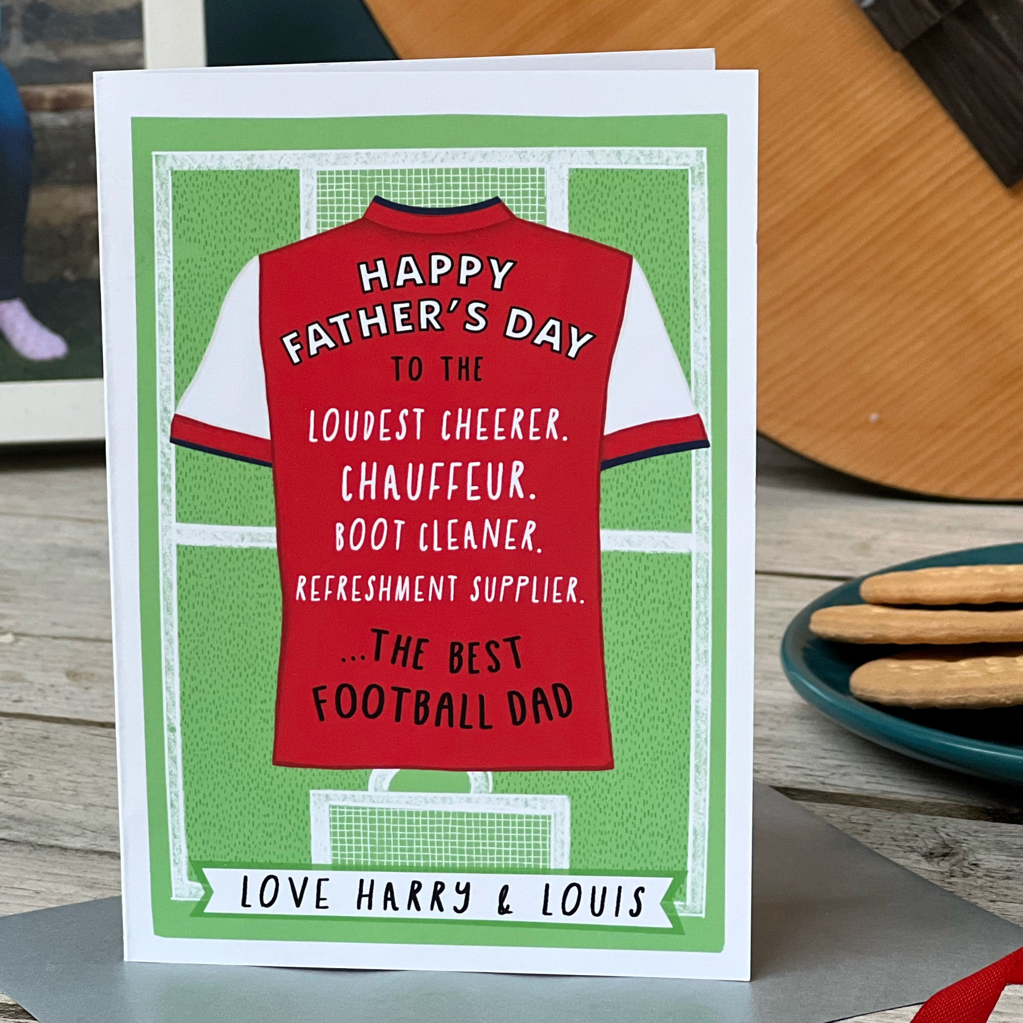 Father's Day Football Card