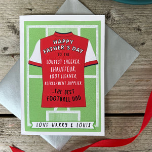 Father's Day Football Card