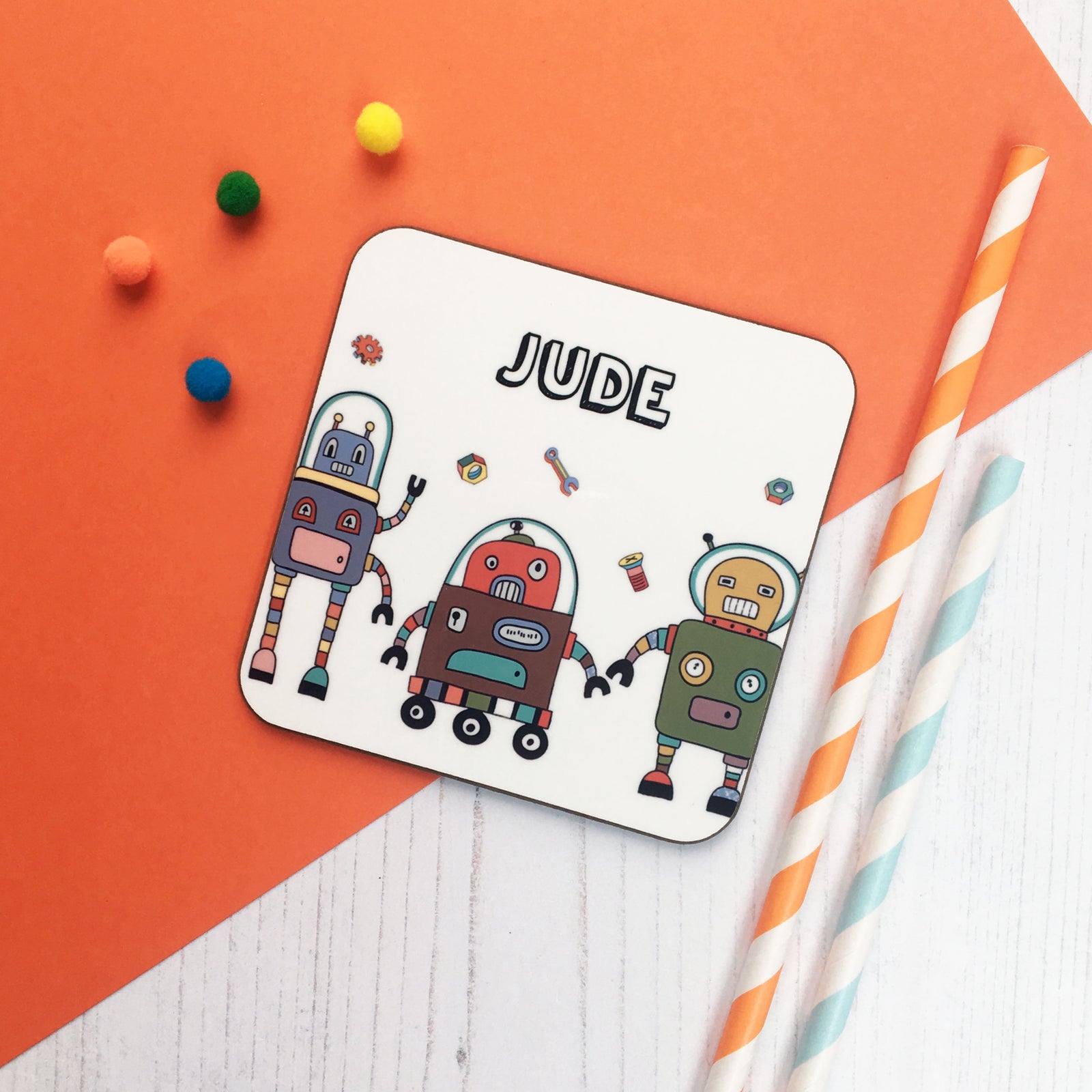 Robot Coaster - Hendog Designs