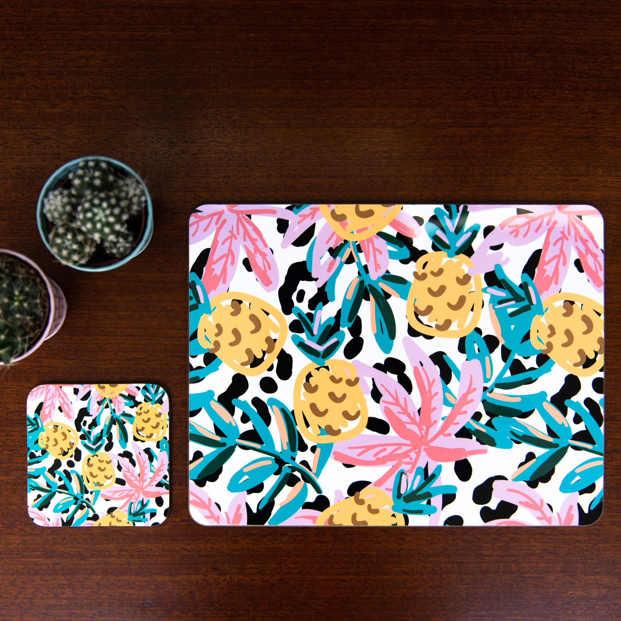 Tropical Placemats Pack Of Four - Hendog Designs