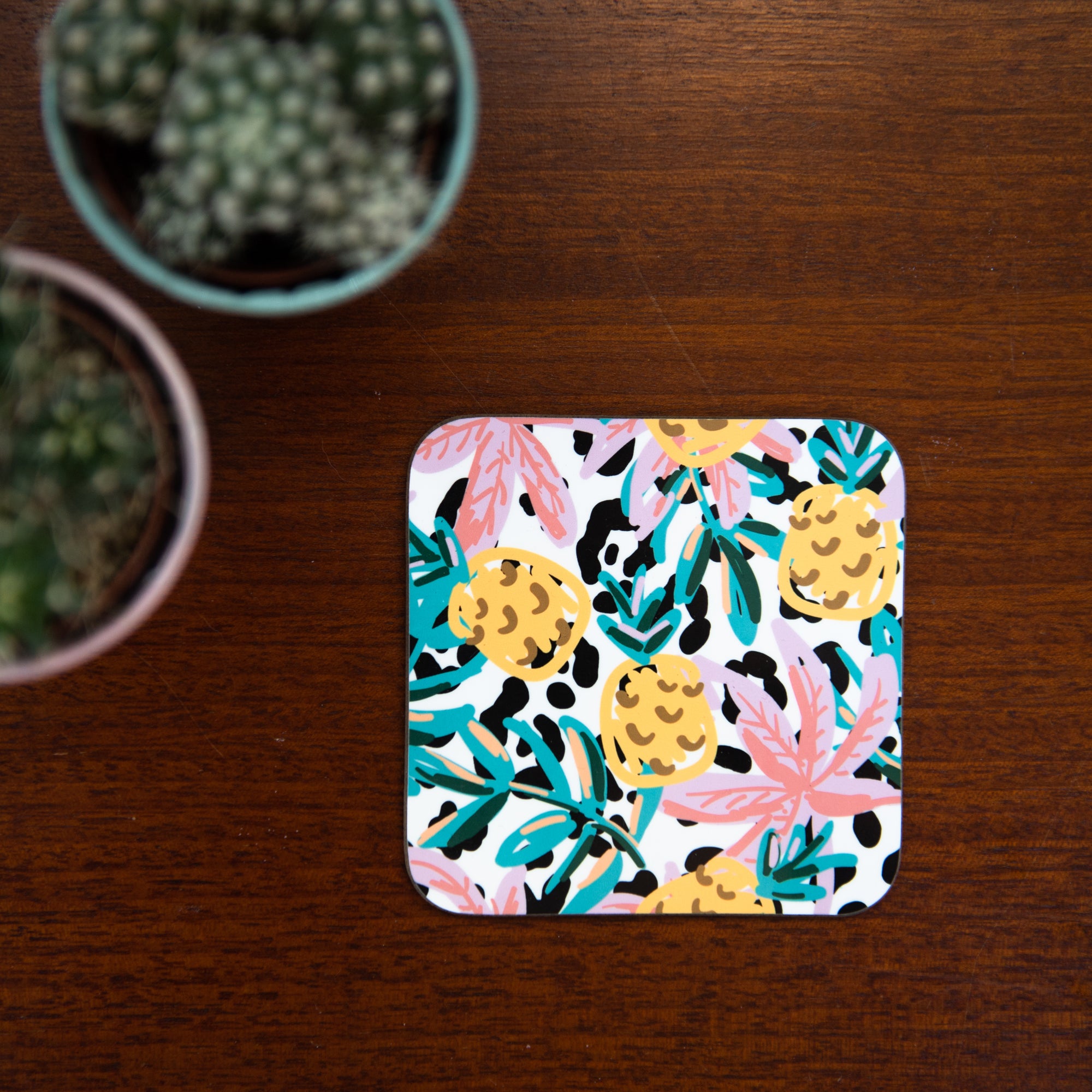 Tropical Coasters Pack Of Four - Hendog Designs