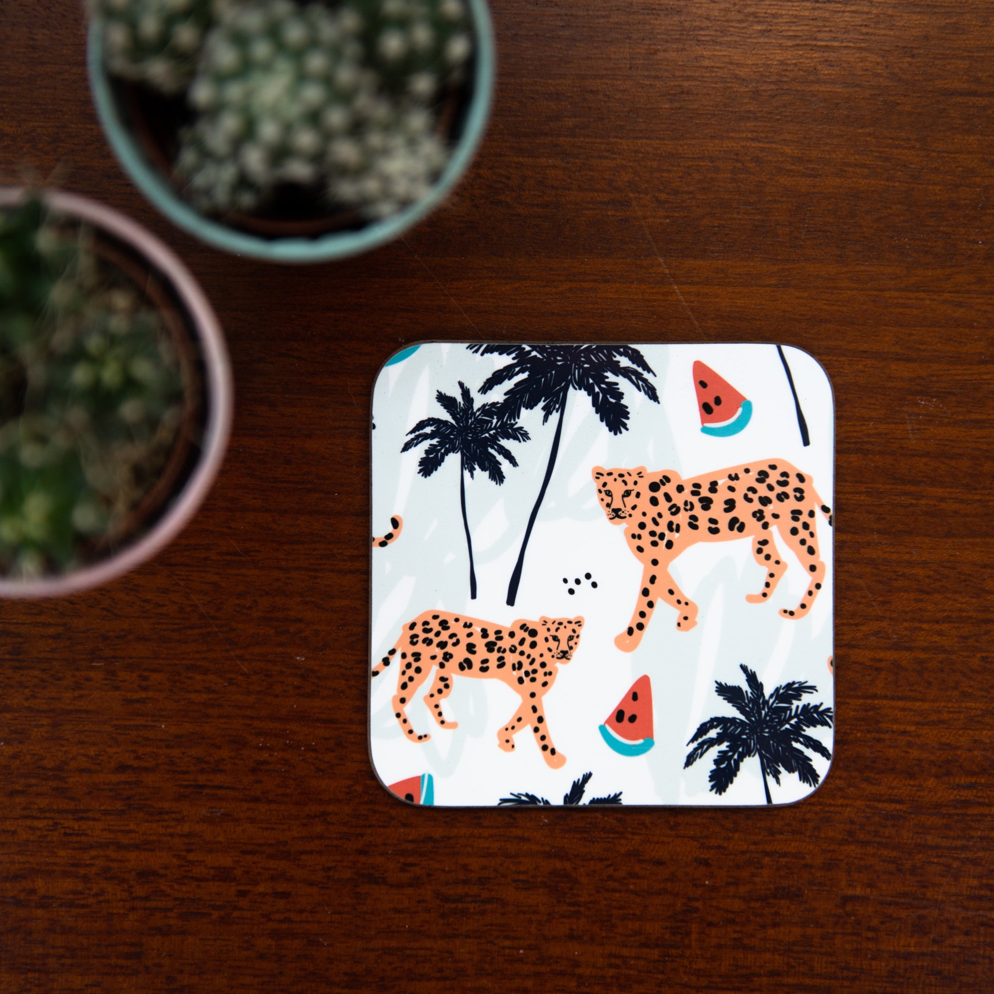 Tropical Coasters Pack Of Four - Hendog Designs