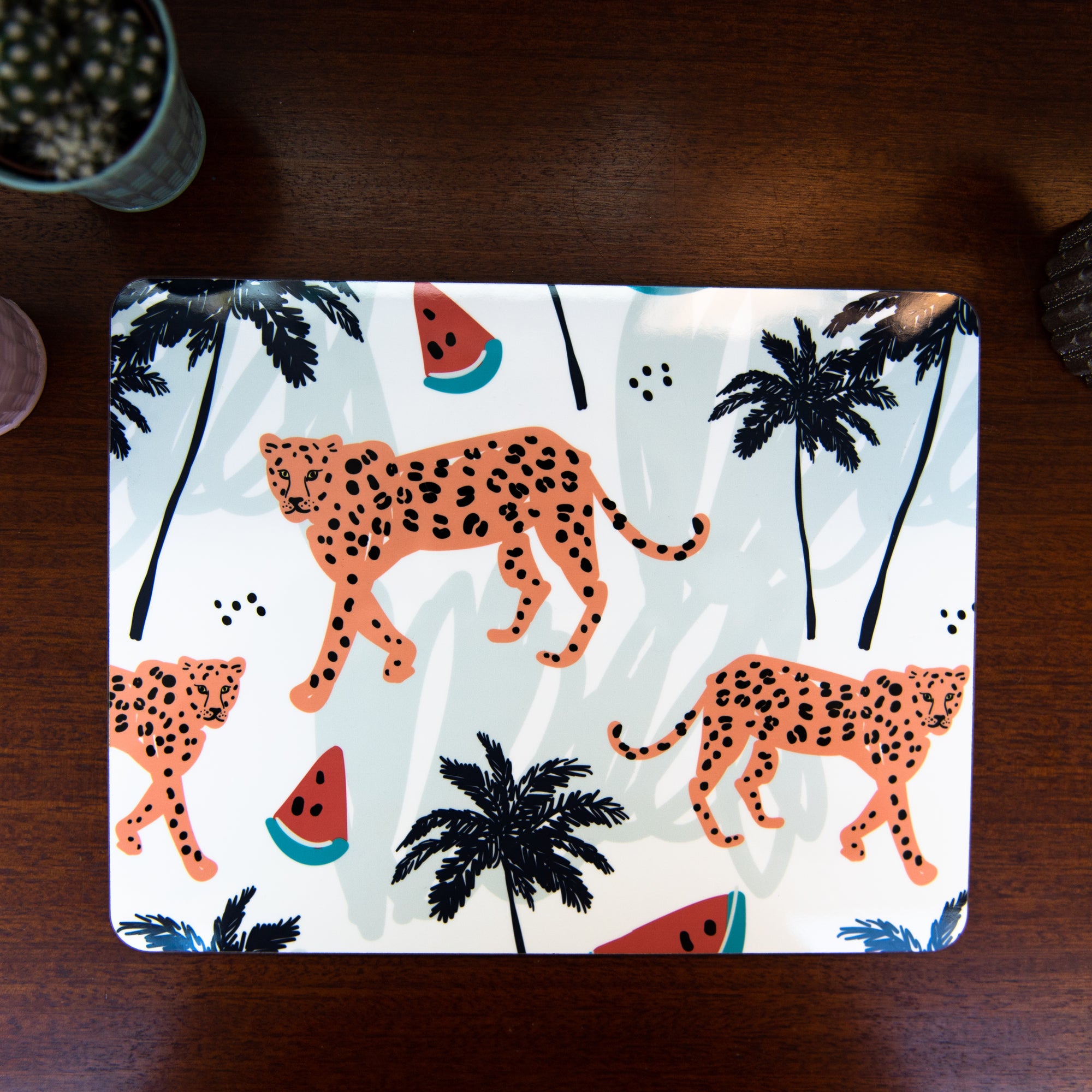 Tropical Placemats Pack Of Four - Hendog Designs